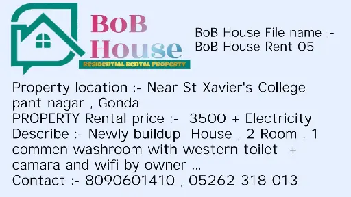 [RENT] BoB HOUSE ON RENT R05