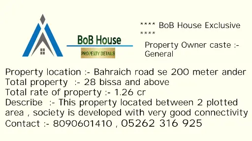 28 BISWA BAHRAICH ROAD ON SELL